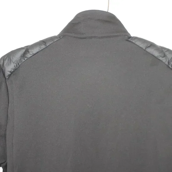 NIKE GOLF AEROLOFT Black Puffer Jacket Coat Woman Size XL Full Zipper Front L/S - Picture 10 of 14